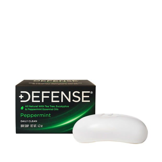 Defense Soap - 100% Natural Peppermint Bar, 118ml (4oz)