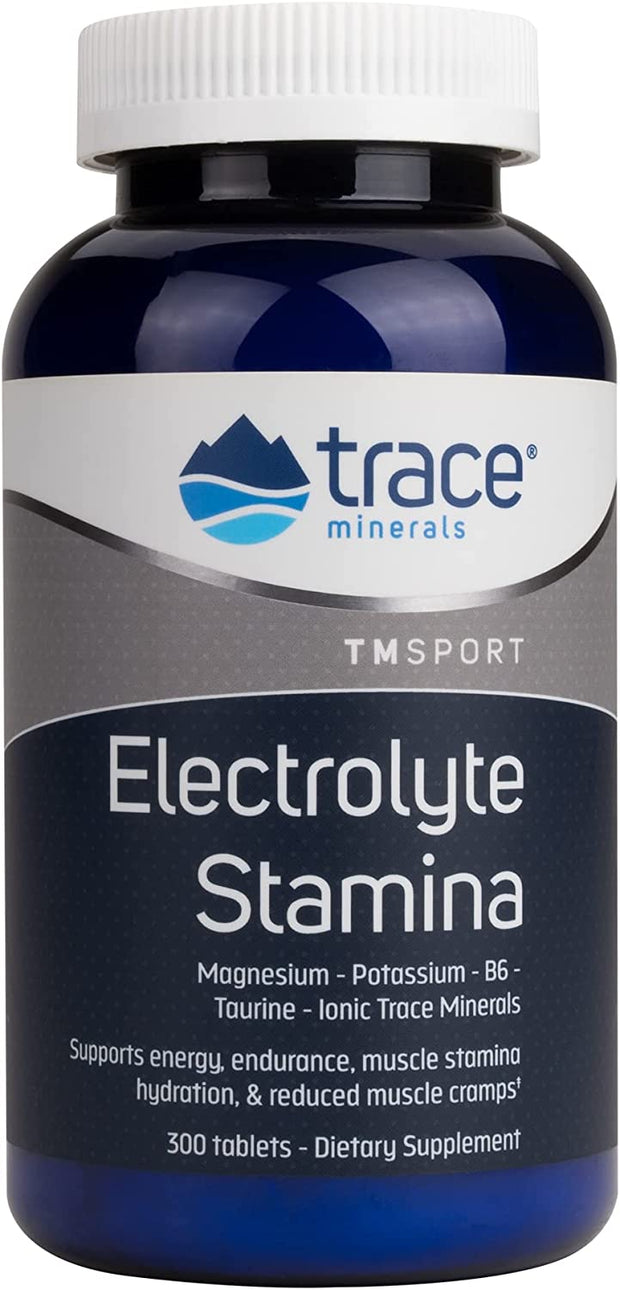 Trace Minerals - Electrolyte Stamina, 300 Tabs