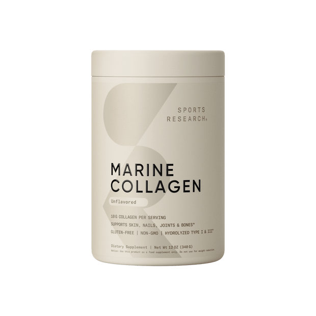 Sports Research - Marine Collagen Peptides, 340g (12 oz)