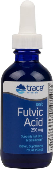 Trace Minerals - Fulvic Acid, Supports Gut, Skin & Gut Health  250mg