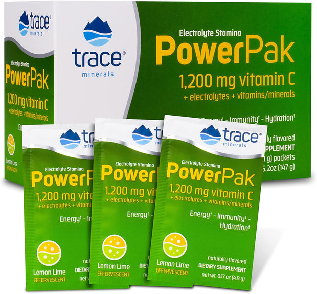 Trace Minerals - Power Pak, Elecrolyte Stamina, 30 pack