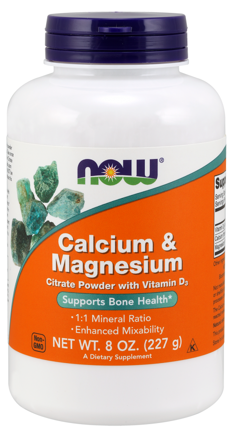 NOW - Calcium & Magnesium Powder