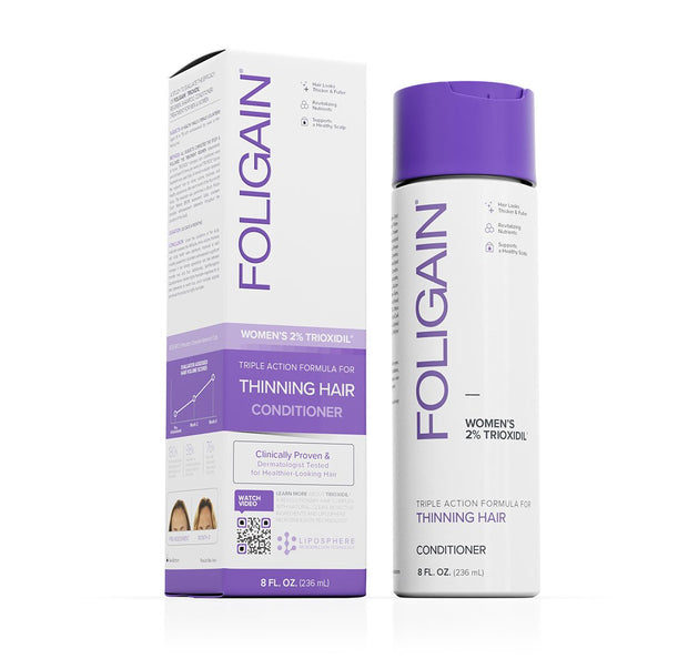 Foligain - Hair Regrowth Conditioner For Women with 2% Trioxidil (8oz) 236ml