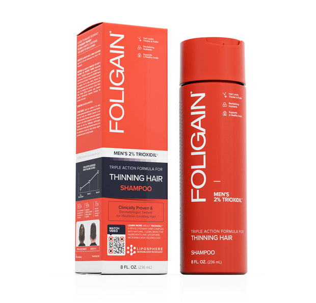 Foligain - Hair Regrowth Shampoo For Men with 2% Trioxidil (8oz) 236ml