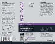 Foligain - Hair Regrowth Conditioner For Women with 2% Trioxidil (16oz) 473ml