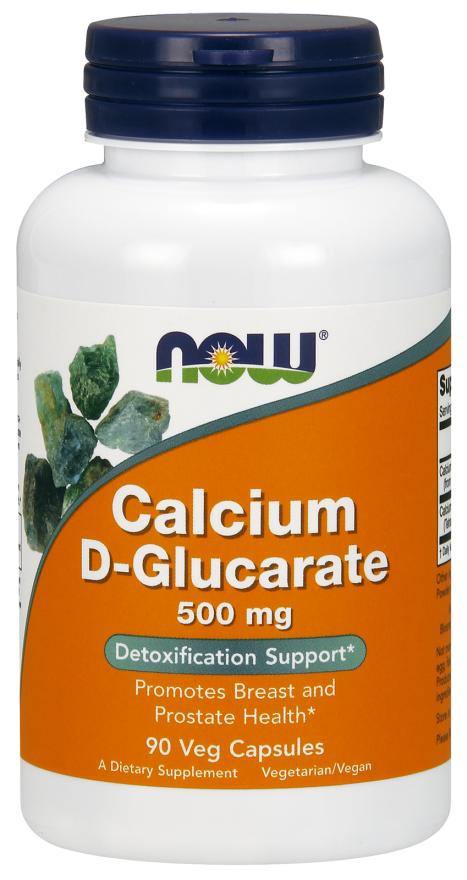 NOW - Calcium D-Glucarate 500 mg Veg Capsules