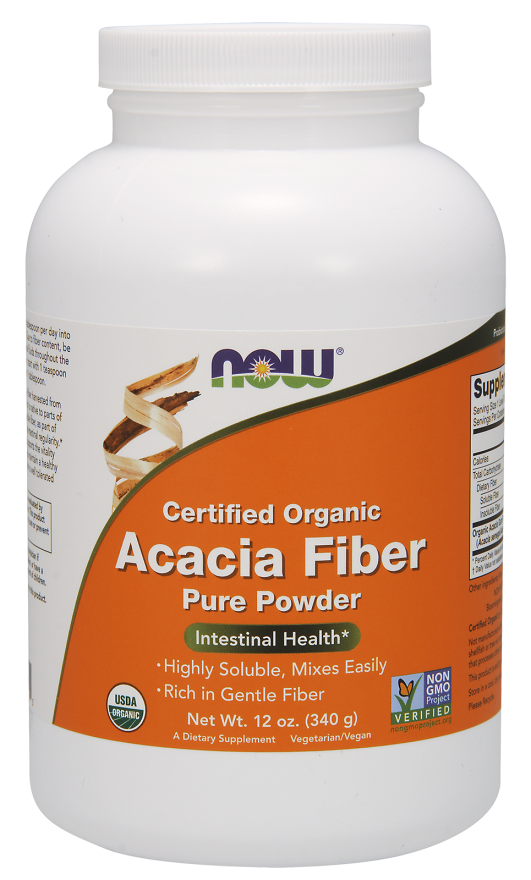 NOW - Acacia Fiber Organic Powder