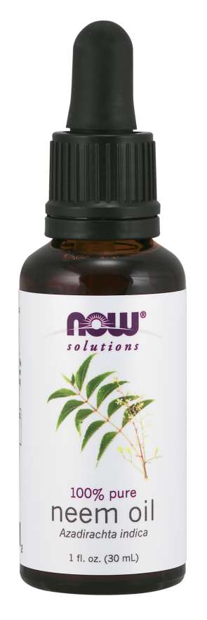 NOW - 100% Pure Neem Oil, Irritation Skin Relief, 1oz 30ml