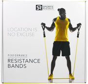 Sports Research - Resistance Bands, 5 Different Weighted Bands