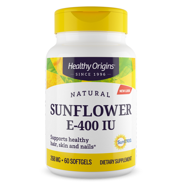 Healthy Origins - Vitamin E, 400 IU Sunflower (Sun E 900)
