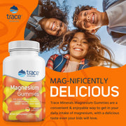 Trace Minerals - Magnesium Gummies, Stress relief & Calming sleep aid, Peach 120ct