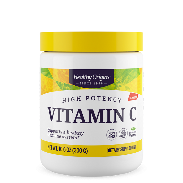 Healthy Origins - Vitamin C  1,000mg (Non-GMO) Powder 10.6 oz
