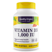 Healthy Origins - Vitamin Dз Gels, 1,000 IU (Lanolin)