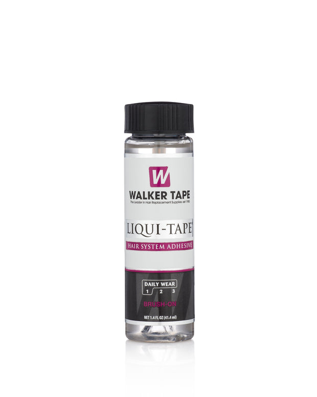 Walker Tape - Liqui-Tape Adhesive Brush On, Wig, Toupee, Hairpiece - 3 Sizes