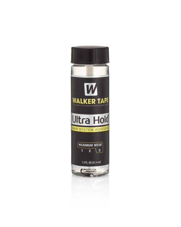 Walker Tape - Ultra Hold 41.4 ml (1.4 floz) Hair Glue Adhesive - Hairpiece, Wig, Toupee