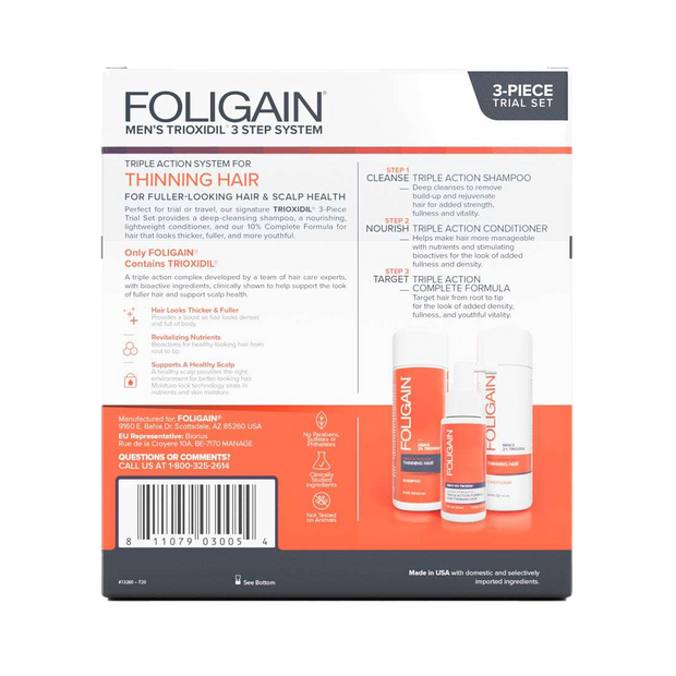 Foligain - Men's Triple Action Complete System