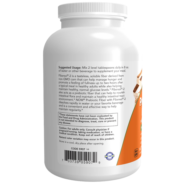 NOW - Prebiotic Fiber with Fibersol®-2 Powder