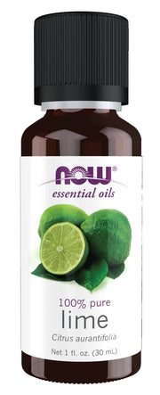 NOW - Essential Oils Lime Oil, 1-Ounce (2 pack)
