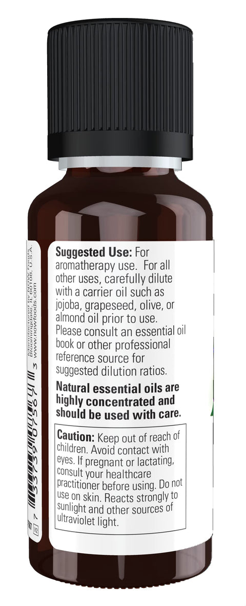 NOW - Essential Oils Lime Oil, 1-Ounce (2 pack)