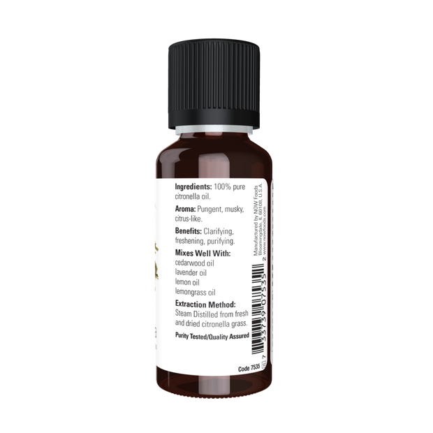 Now - Essential Oils Citronella Oil - 1 fl oz, 30ml