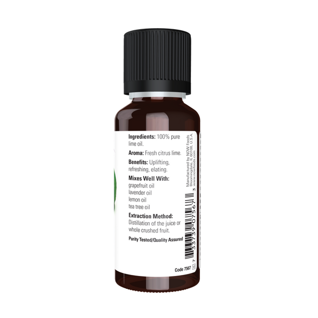 Now - Essential Oils Lime Oil - 1 fl oz, 30ml