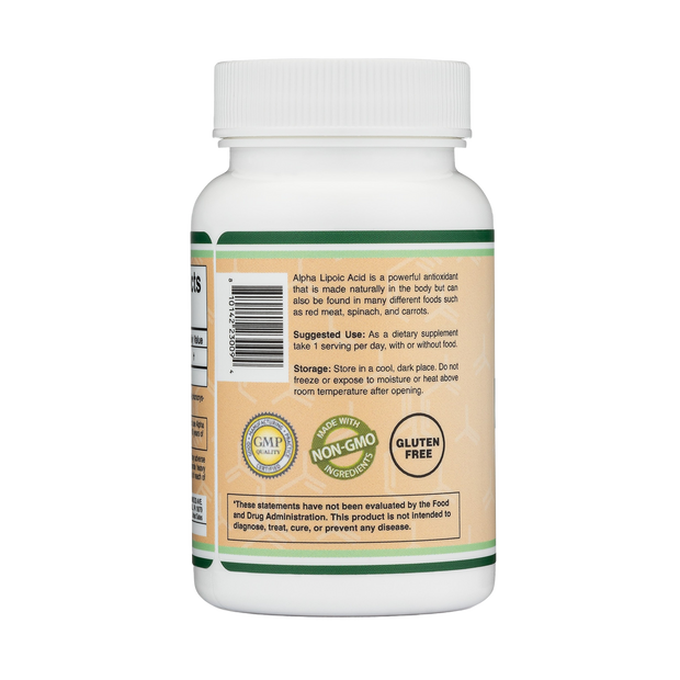 Double Wood - Alpha Lipoic Acid - 60 x 600 mg