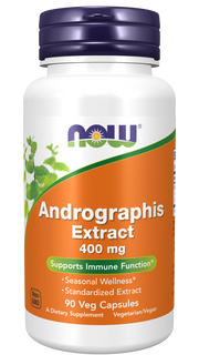 Now - Andrographis Extract, 400mg - 90Vcaps