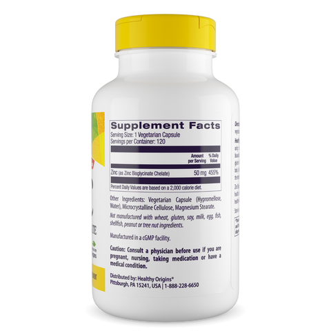 Healthy Origins - Zinc Bisglycinate Chelate