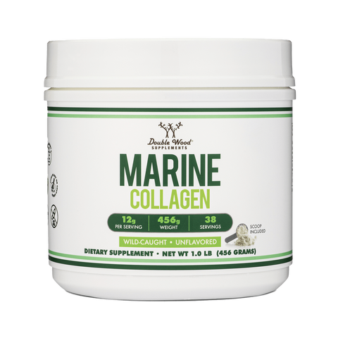 Double Wood - Marine Collagen - 456 grams 38 servings