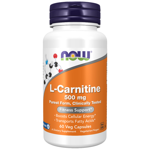NOW - L-Carnitine 500 mg Veg Caps