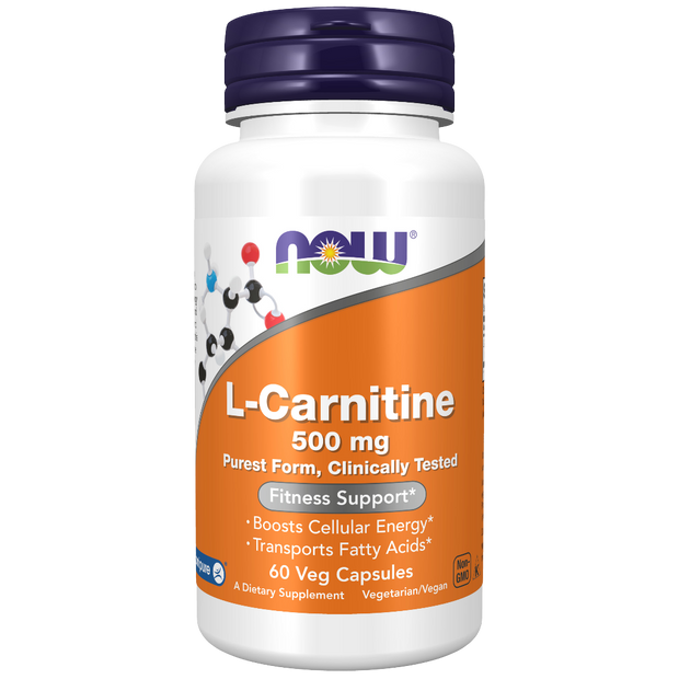 NOW - L-Carnitine 500 mg Veg Caps