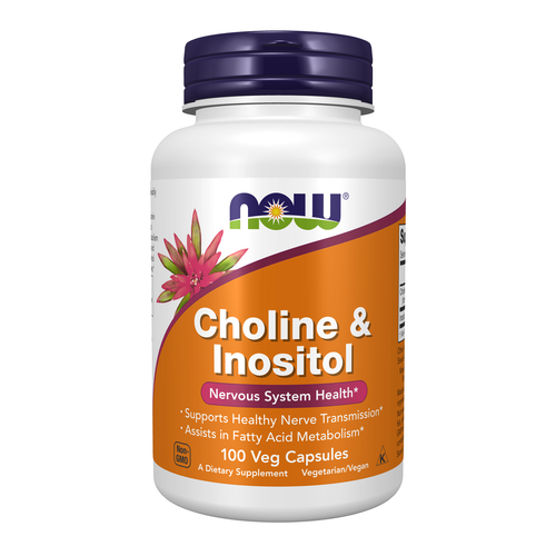 NOW - Choline & Inositol 500 mg Veg Capsules
