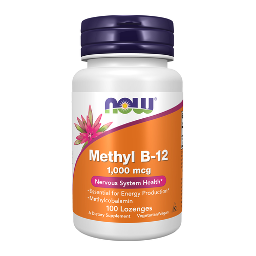 NOW - Methyl B-12 1,000 mcg, 100 Lozenges