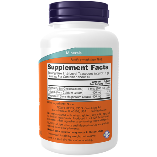 NOW - Magnesium Citrate 227g