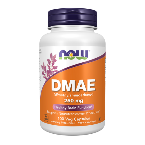 NOW - DMAE 250 mg, 100 Veg Caps