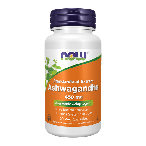 NOW - Ashwagandha, 450 mg, 90 Veggie Caps