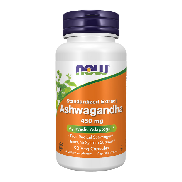 NOW - Ashwagandha, 450 mg, 90 Veggie Caps