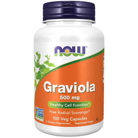 NOW - Graviola 500mg, 100 Veg Caps
