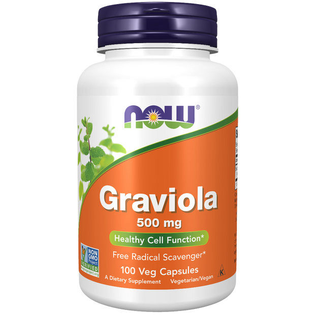 NOW - Graviola 500mg, 100 Veg Caps
