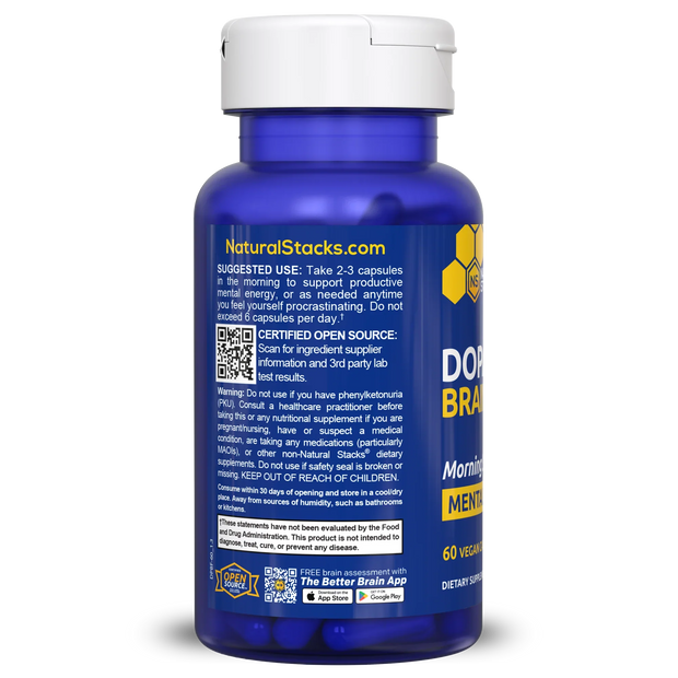 Natural Stacks - Dopamine Brain Food™