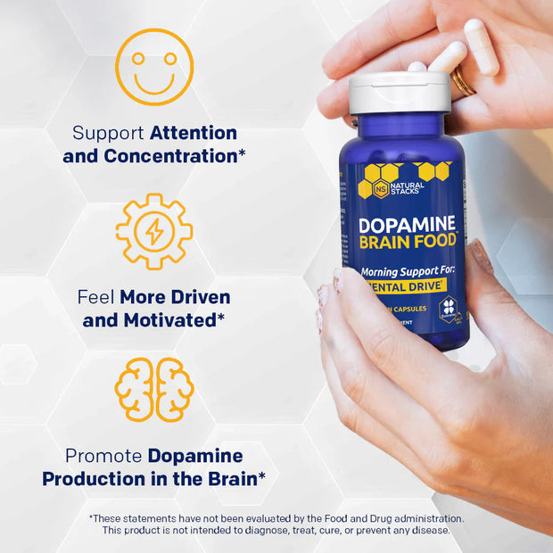 Natural Stacks - Dopamine Brain Food™