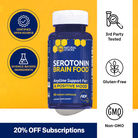Natural Stacks - Serotonin Brain Food™