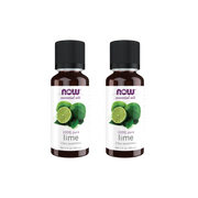 NOW - Essential Oils Lime Oil, 1-Ounce (2 pack)