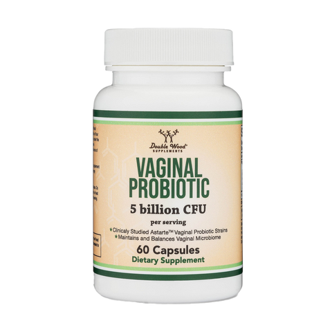 Double Wood - Vaginal Probiotic - 60 capsules