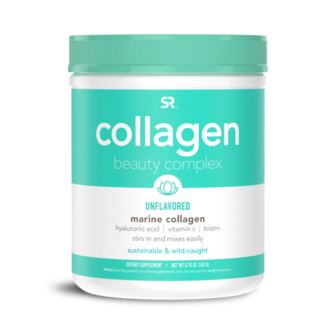 Sports Research -  Marine Collagen Complex with Hyaluronic Acid - Unflavoured