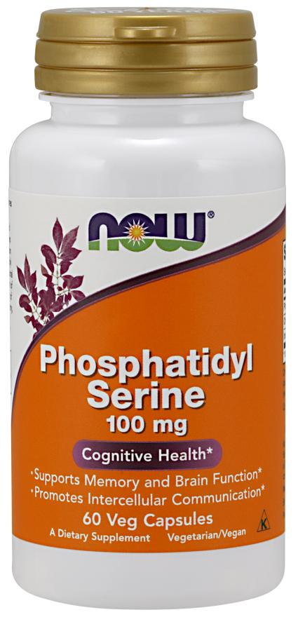 NOW - Phosphatidyl Serine 100 mg - 60 Veg Caps