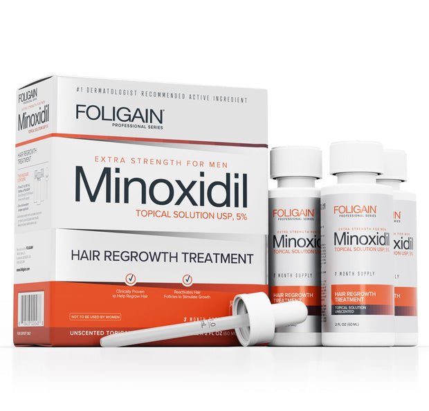 Foligain - Minoxidil 5% Hair Regrowth Treatment For Men