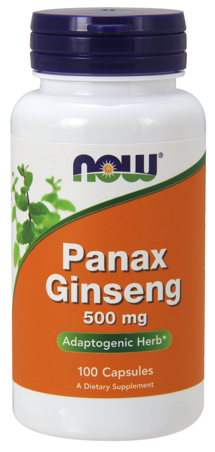 NOW - Panax Ginseng 500 mg Veg Capsules