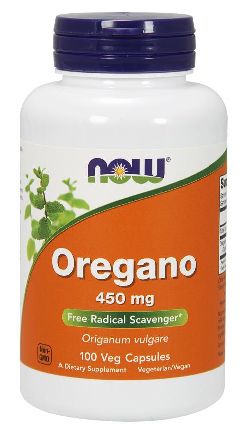 NOW - Oregano 450 mg 100  VCaps,