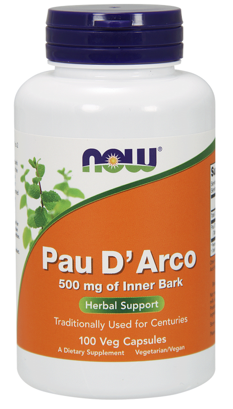 NOW - Pau D'Arco 500 mg Veg Capsules